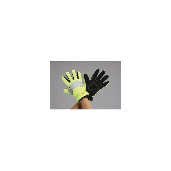 エスコ [XL] 手袋(防水防寒/合成皮革・スパンデックス) EA915G-57 1セット(2双)（直送品）