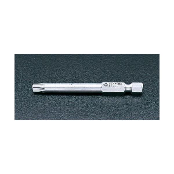 エスコ T20x70mm [Bore Torx]ドライバービット EA611GV-4 1セット(4本)（直送品）