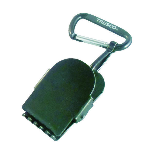 トラスコ中山 TRUSCO カラビナ付きクリップ TCC 1個 760-6966（直送品）