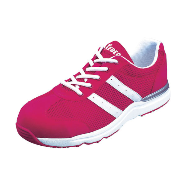 ジーベック XEBEC めちゃ軽セフティシューズ 85110 レッド 26.5CM 85110-71-265 1足 752-7632（直送品）