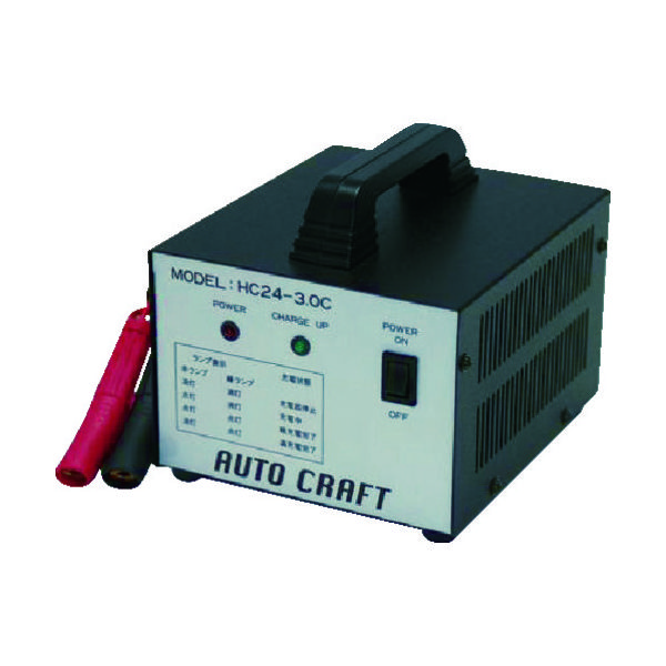 エー・ディ・ティ ADT Movexx 鉛蓄電池用充電器 日本市場用 HC24-3.0C 1個(1台) 769-3958（直送品）