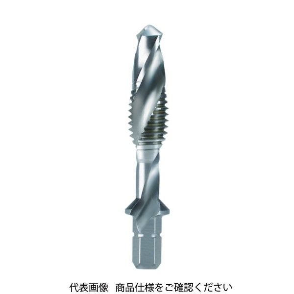 RUKO 六角軸タッピングドリル M6X1.0 44mm ハイス R270017 1本 767-0265（直送品）