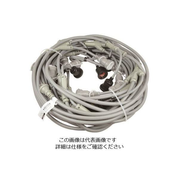 長谷川製作所 HASEGAWA 分岐ケーブル ESYシリーズ 10階用 防水ソケット 防水コネ ESY-3E-10 1本 762-1213（直送品）