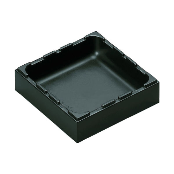 本多プラス rose AQURADO ボックスタイプ 黒 間口×奥行×高さ96×96×26.5mm AQ-0101 1個 770-8297（直送品）