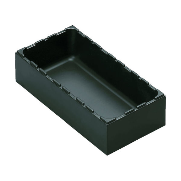 本多プラス rose AQURADO ボックスタイプ 黒 間口×奥行×高さ96×192×50.5mm AQ-0106 1個 770-8343（直送品）