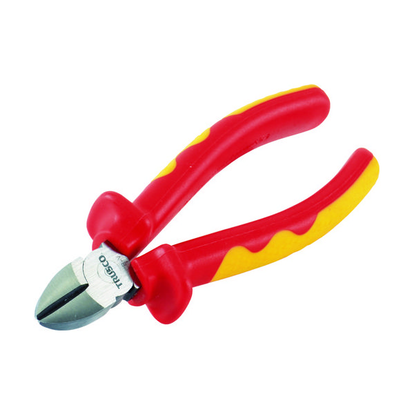 トラスコ中山 TRUSCO 絶縁電工ニッパ 160mm TZCP160 1丁 762-3488（直送品）