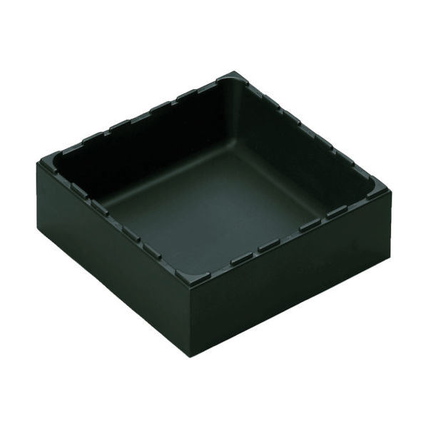 本多プラス rose AQURADO ボックスタイプ 黒 間口×奥行×高さ144×144×50.5mm AQ-0116 1個（直送品）