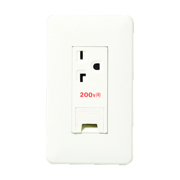 パナソニック Panasonic フルカラー15A・20A兼用埋込アースターミナル付接地コンセ WNP1932MWP 1個 763-2291（直送品）