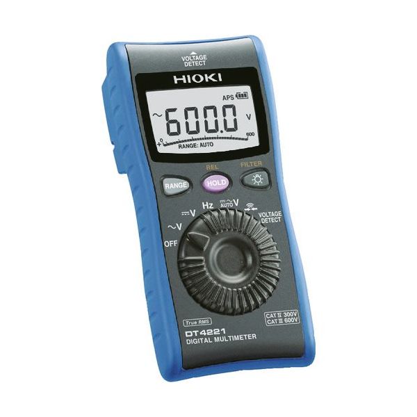 日置電機 HIOKI デジタルマルチメータ DT4221 1台 753-8570（直送品） 13,521円