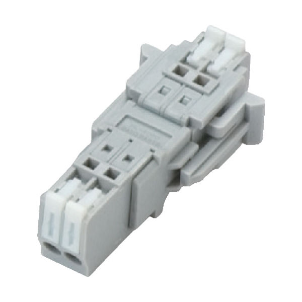 サトーパーツ 2ピース型スクリューレス端子台 SLー4000ーASシリーズ SL-4000-AS-2PGY 1個 771-2863（直送品）