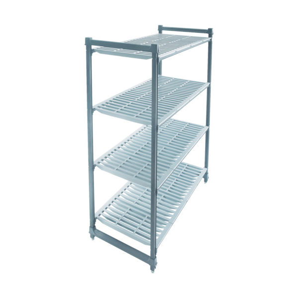 CAMBRO 固定基本ユニット カムシェルビング ベーシックシェルフ 1380×610×1830mm CBU245472V4 1台(1個)（直送品）