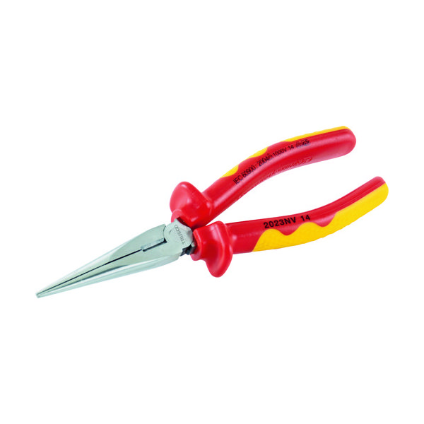 トラスコ中山 TRUSCO 絶縁ラジオペンチ 200mm TZRP-200 1丁 762-3437（直送品）