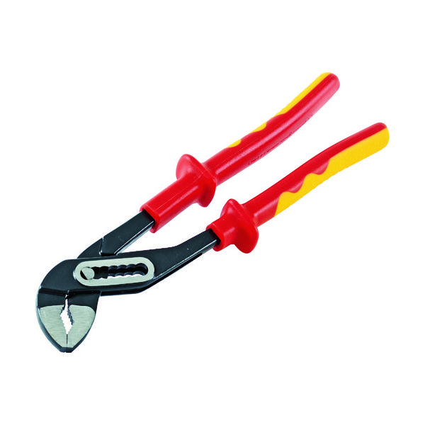 TRUSCO(トラスコ中山):絶縁ウォーターポンププライヤー 250mm TZWP-250 絶縁ウォーターポンププライヤー (1丁) トラスコ中山 TRUSCO 絶縁ウォーターポンププライヤー 250mm