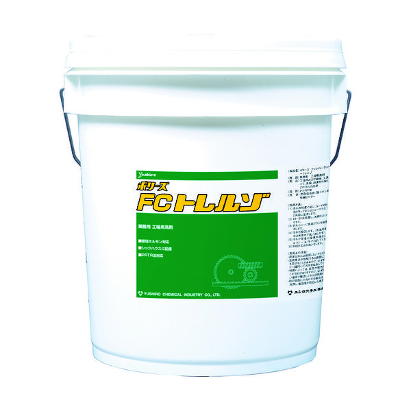 ユシロ化学工業 ユシロ 工場油床用洗剤 トレルゾ 18L 3120002821 1缶 768-4711（直送品）