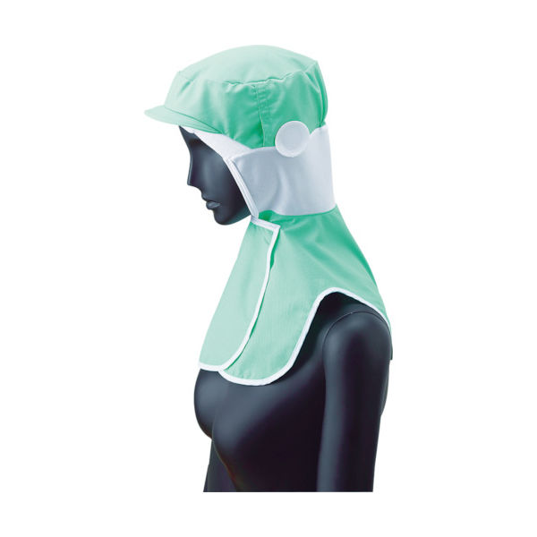 サーヴォ サンペックス アクアクールクールフード グリーン S DC-5213-S 1枚 761-7453（直送品）