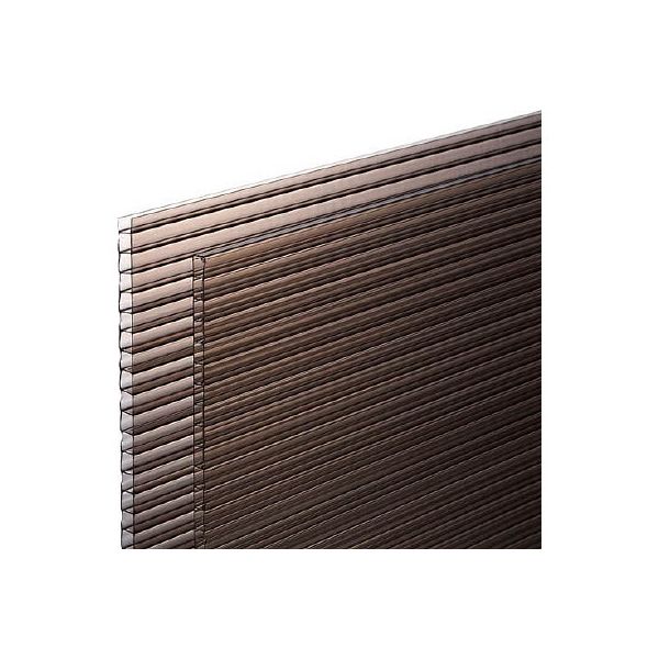 アイテック 光 ポリカ中空ボード スモーク 910×2100×4 KTP2191W-2 1枚 751-7696（直送品）