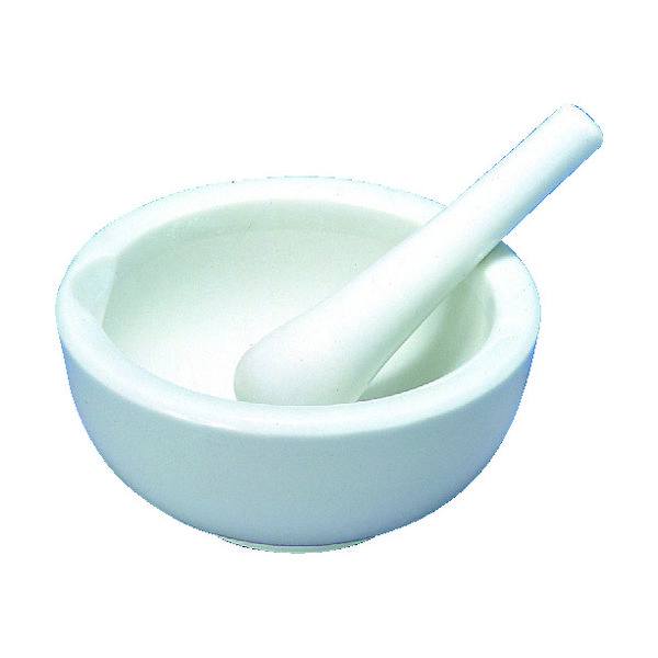 東京硝子器械 TGK 乳鉢磁製並60mm 乳棒付 194543101 1組 495-4165（直送品）