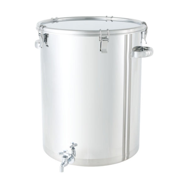 MONOVATE ステンレスタンク ストレート密閉タンク(蛇口付) 100L CTH-W-47H 1個 751-5995（直送品）