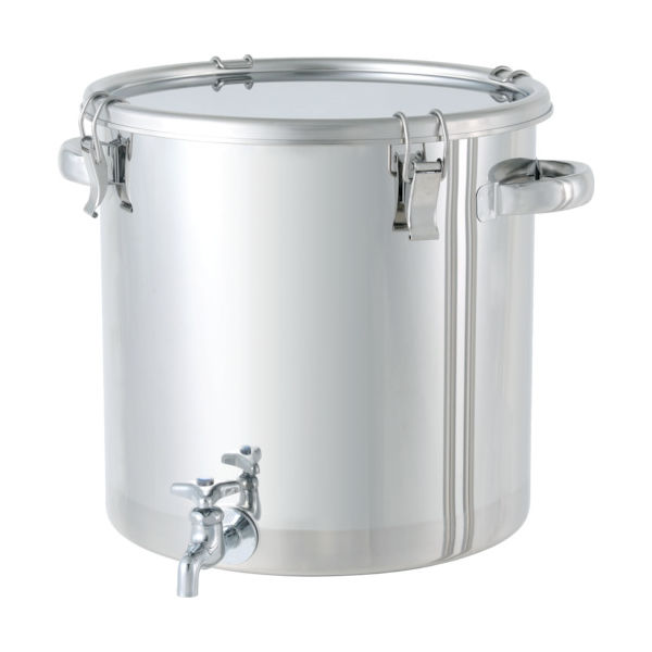 MONOVATE 日東 ステンレスタンク ストレート密閉タンク(蛇口付) 65L CTH-W-43 1個 751-5987（直送品）