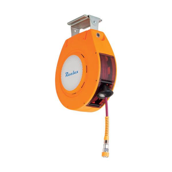 中発販売 Reelex 自動巻きエアーリール リーレックス エアーS (難燃性ホース) NAR-810WOR 1台(1個) 759-8068（直送品）