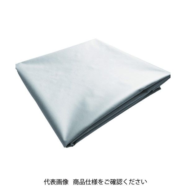 トラスコ中山 TRUSCO ターポリンシート グレー 1800X2700 0.35mm厚 TPS1827-GY 1枚 765-4235（直送品）
