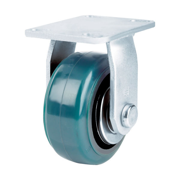 サムソンキャスター SAMSONG 高重荷重用キャスター 固定 耐熱ウレタン車200mm TP7280R-KPL-PCI 1個（直送品）