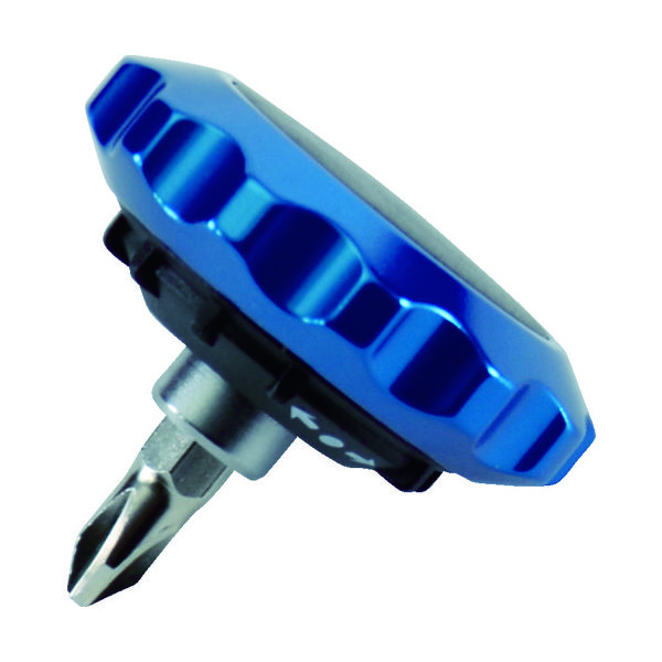 トラスコ中山 TRUSCO ラチェットドライバー(ミニタイプ)ブルー 46mm TRD-46B 1セット 763-0476（直送品）