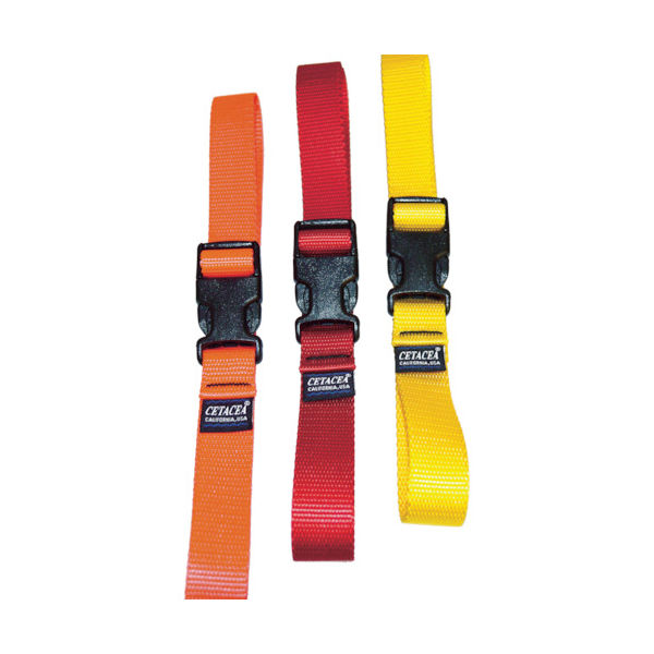 Cetacea ウェビングストラップ 赤 IDQR2S04RED 1本(1個) 761-9545（直送品）