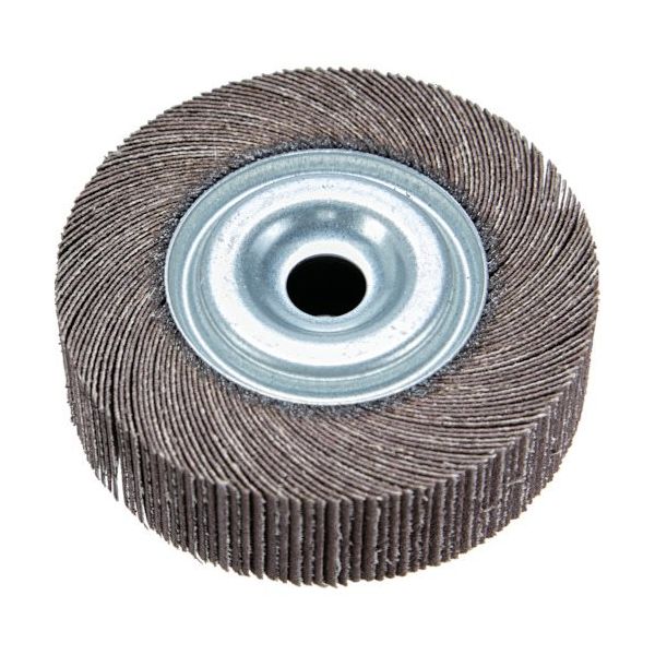 トラスコ中山 TRUSCO 研磨輪 外径100 幅25 100# 2個入 TFW100-25-100 1箱(2枚) 768-2913（直送品）