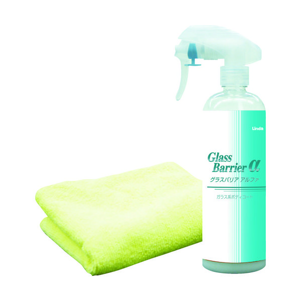 横浜油脂工業 Linda グラスバリアα 380ml BF34 1個 772-8123（直送品）