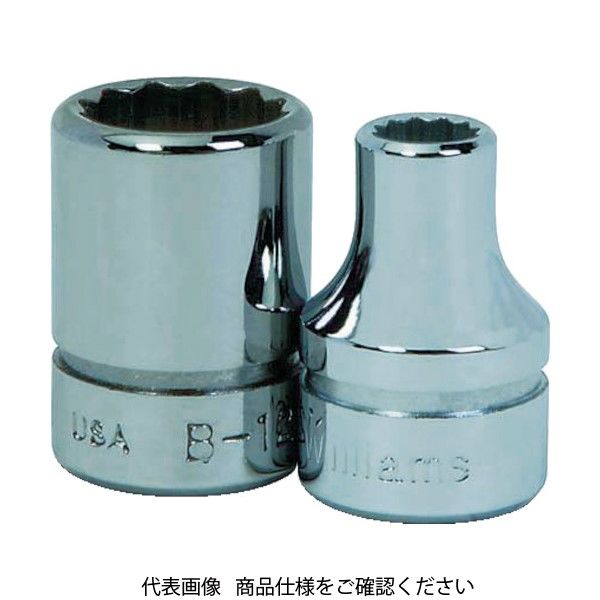 スナップオン・ツールズ WILLIAMS 3/8ドライブ ショートソケット 12角 10mm JHWBM-1210 1個 757-8571（直送品）