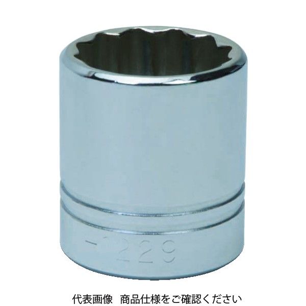 スナップオン・ツールズ WILLIAMS 1/2ドライブ ソケット 12角 20mm JHWSTM-1220 1個 758-1076（直送品）