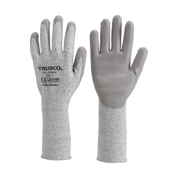 トラスコ中山 TRUSCO HPPE手袋PU手のひらコートロング M TGL-5532KL-M 1双 770-0971（直送品）