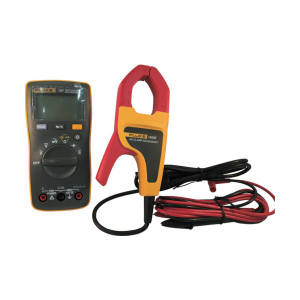 テクトロニクス&フルーク FLUKE ポケットサイズ・マルチメーター107i400E電流クランプ付キット 107/I400E 1台（直送品）