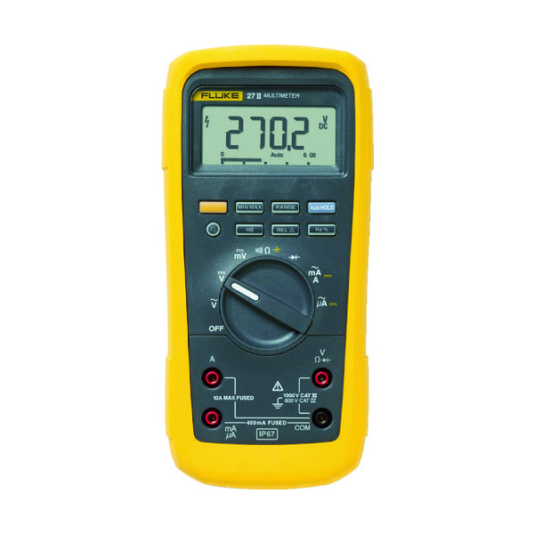 TFFフルーク FLUKE 防水・防塵マルチメーター 27-2 1台(1個) 765-7391（直送品）