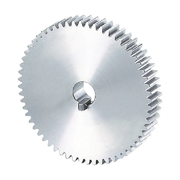 協育歯車工業 KG 平歯車 モジュール1.0 S45C A1形 歯数40 形状A1 S1S40A-M-0608F 1個 756-4783（直送品）