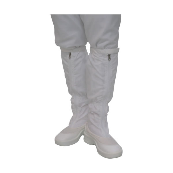 ゴールドウイン ファスナー付ロングブーツ ホワイト 26.5cm PA9350-W-26.5 1足 759-1411（直送品）