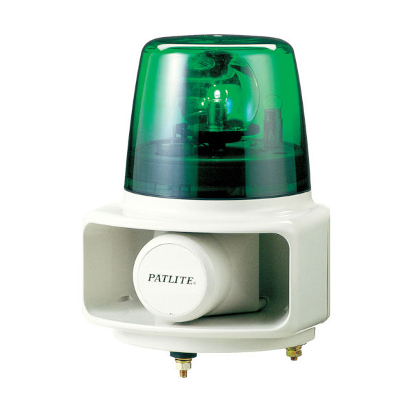 パトライト ラッパッパホーンスピーカー一体型 色:緑 RT-100A-G 1台 751-4883（直送品）