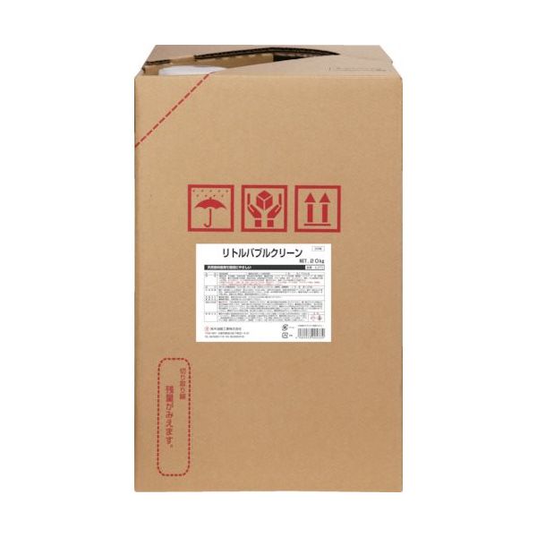 鈴木油脂工業 SYK 業務用洗剤 リトルバブルクリーン 20kg S-2773 1個 760-6427（直送品）