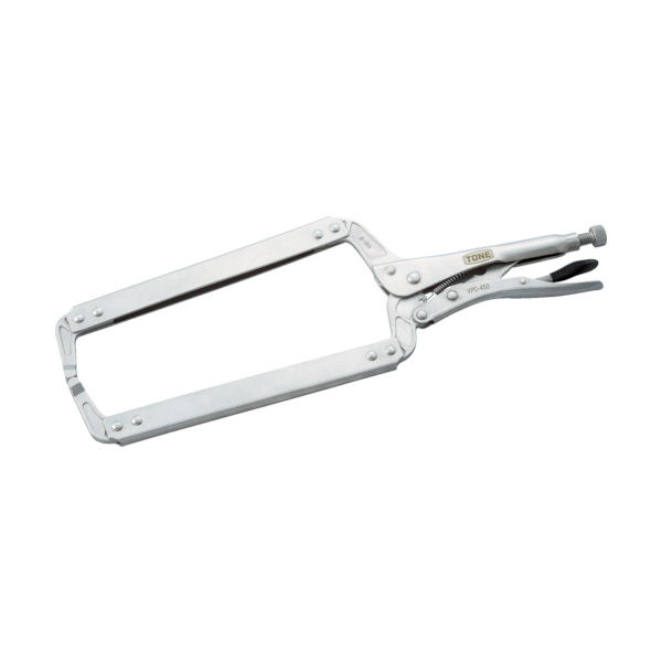 TONE グリッププライヤ C型443mm VPC-450 1丁(1個) 760-7792（直送品）