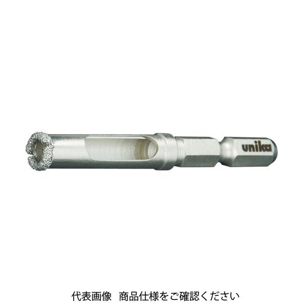 ユニカ 充電ダイヤコアビット セミドライ DJW10.0×60S DJW 10.0X60S 1本 760-3908（直送品）