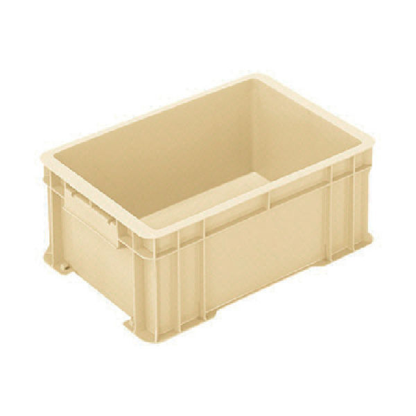 三菱ケミカル ヒシ S型コンテナ W426×D290×H168 薄黄 S-16H LY 1個 497-7262（直送品）