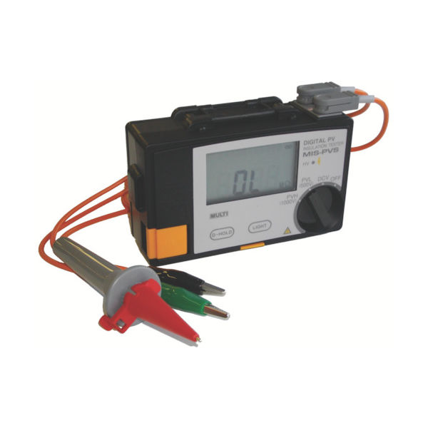 マルチ計測器 マルチ 太陽電池パネル対応絶縁抵抗計 MIS-PVS 1台(1個) 758-7546（直送品）