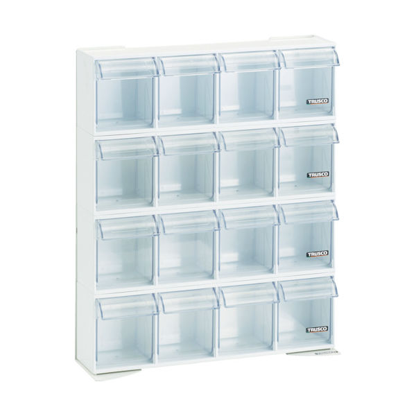 トラスコ中山（TRUSCO） 卓上用クリアポケットスタンドセット CPB-4×4段