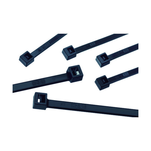 SapiSelco 「セルフィット」 ケーブルタイ 2.5mm×100mm 耐熱 SEL.9.202R 1袋(100本) 767-1440（直送品）