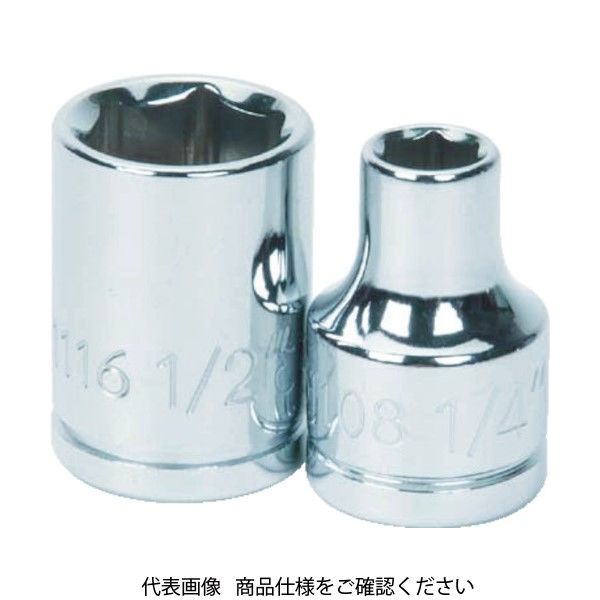 スナップオン・ツールズ WILLIAMS 3/8ドライブ ショートソケット 6角 13mm JHWBM-613 1個 757-8814（直送品）