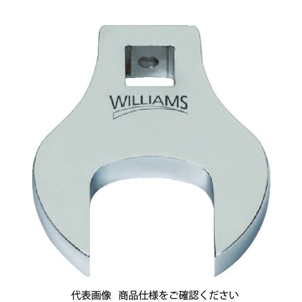 スナップオン・ツールズ WILLIAMS 3/8ドライブ クローフットレンチ 10mm JHW10760 1個 757-3553（直送品）