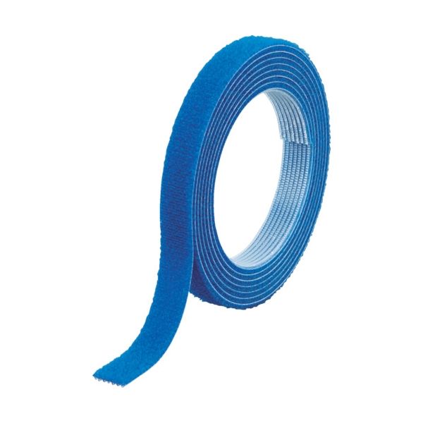 トラスコ中山 TRUSCO マジックバンド[[R下]]結束テープ両面 幅40mmX長さ30m青 MKT-40W-B 1巻 754-2526（直送品）