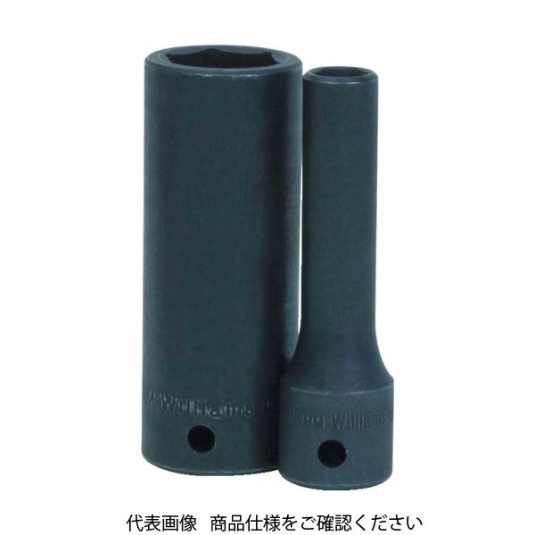 スナップオン・ツールズ WILLIAMS 1/2ドライブ ショートソケット 6角 19mm インパクト JHW4M-619 1個（直送品）