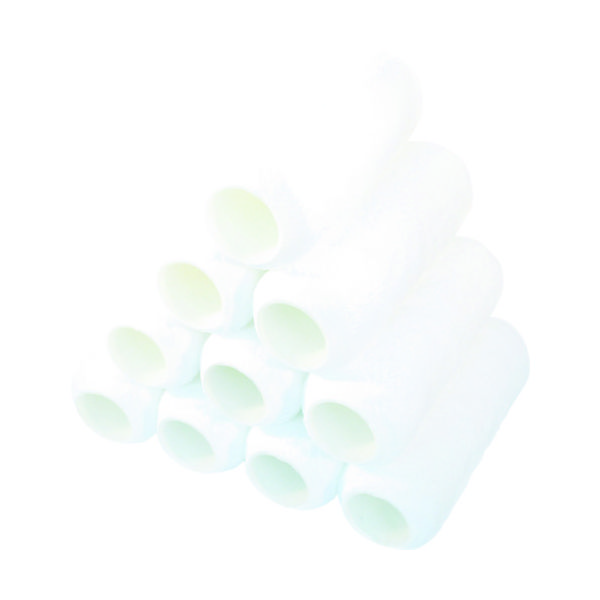 TRUSCO まとめ買い マイクロファイバーローラー レギュラー 万能用 7インチ 10本入 TMFR-13R-7-10 1袋(10本)（直送品）